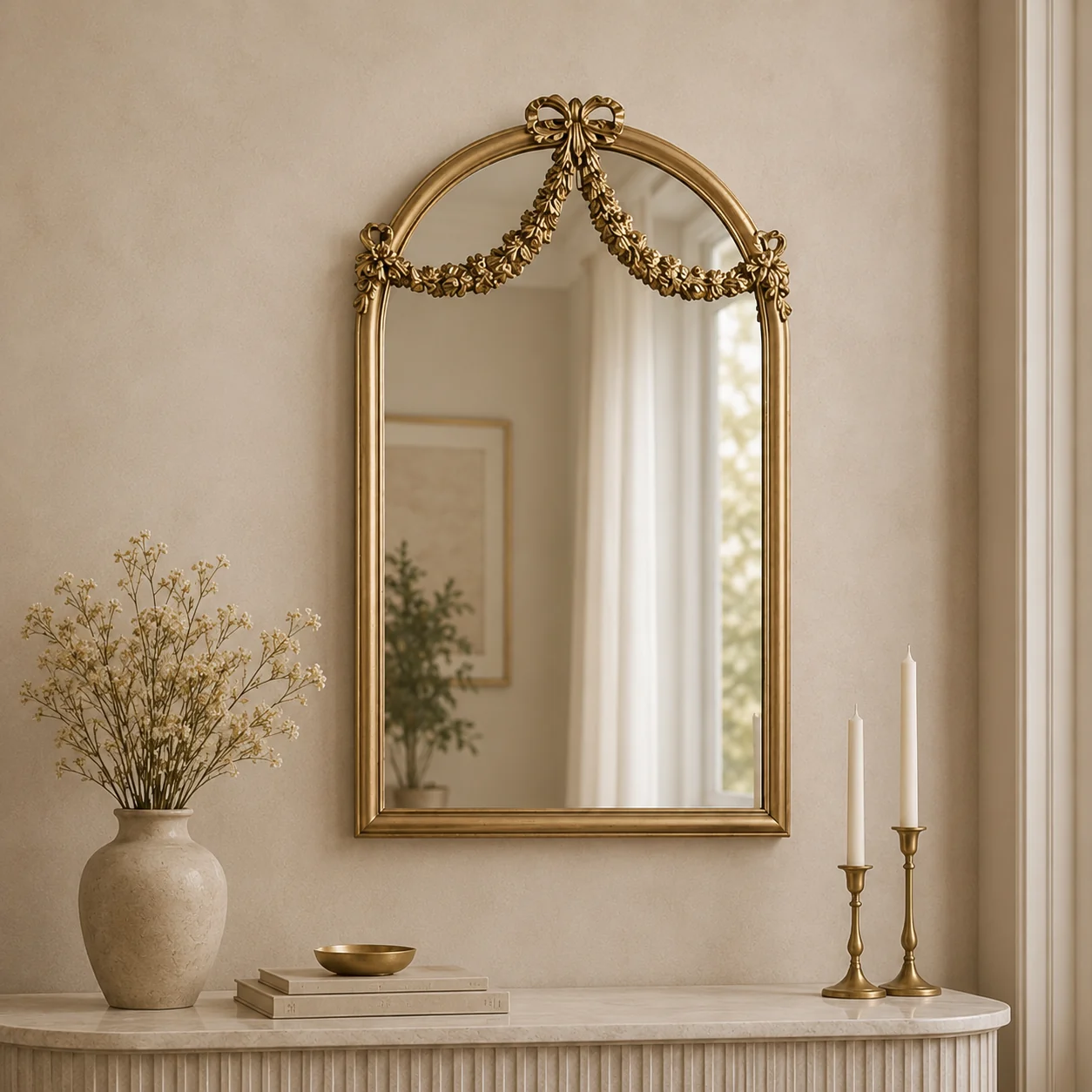 MN1015 - Garland Console Mirror