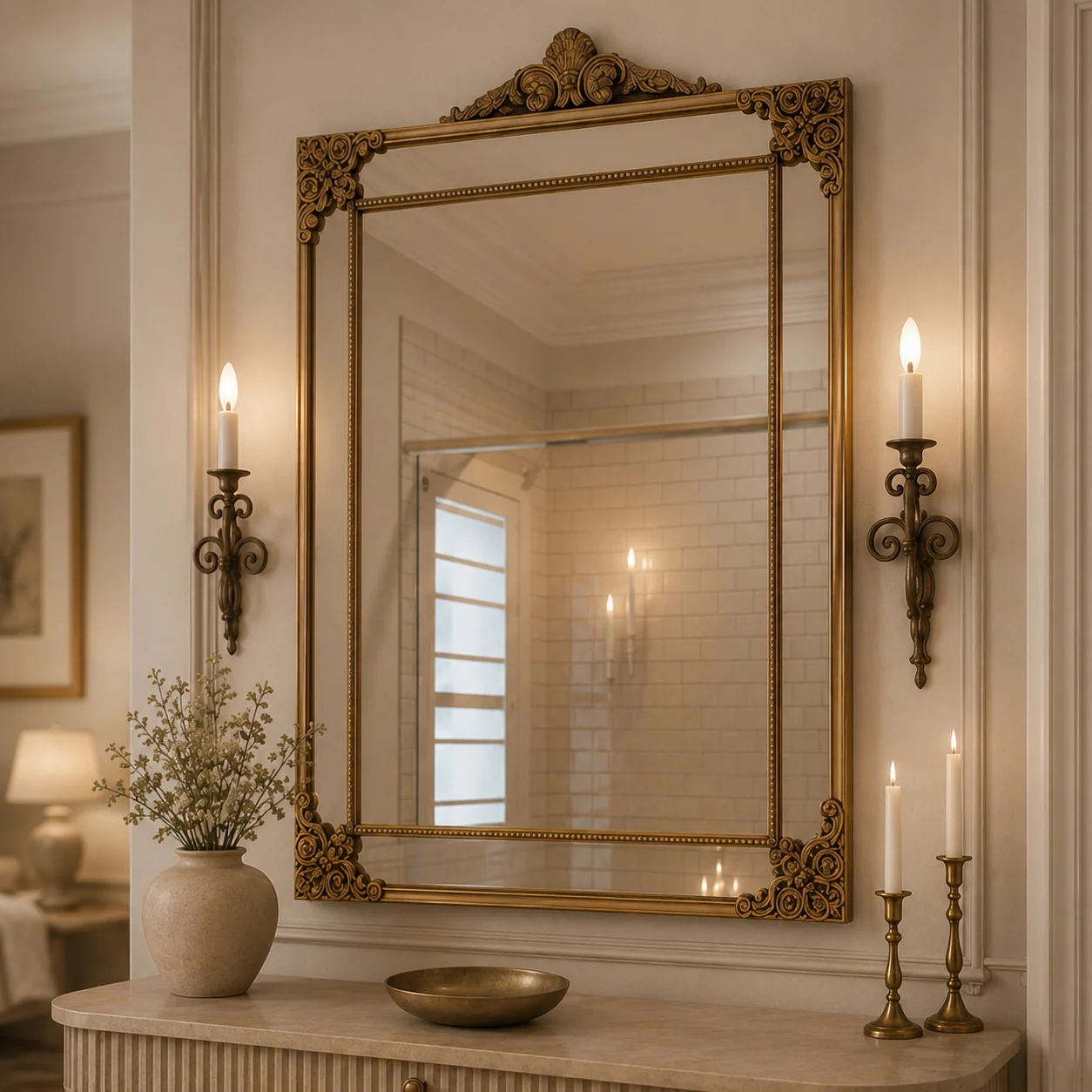 MN1016 - Heritage Rectangular Mirror