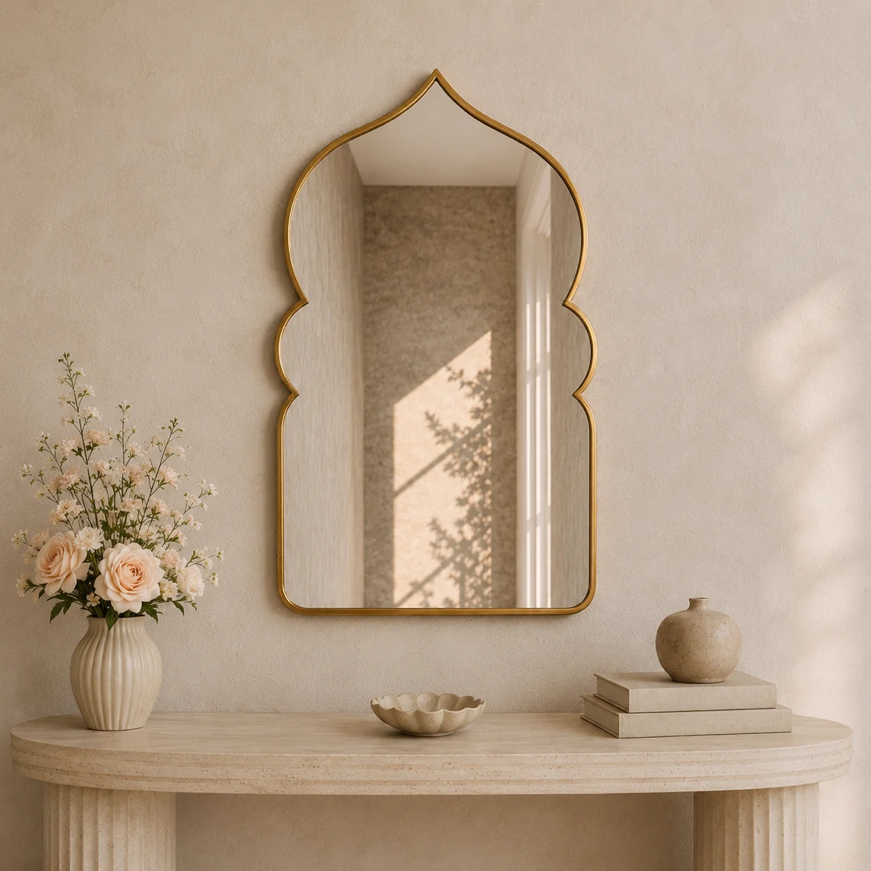 MN1018 - Ornate Console Mirror