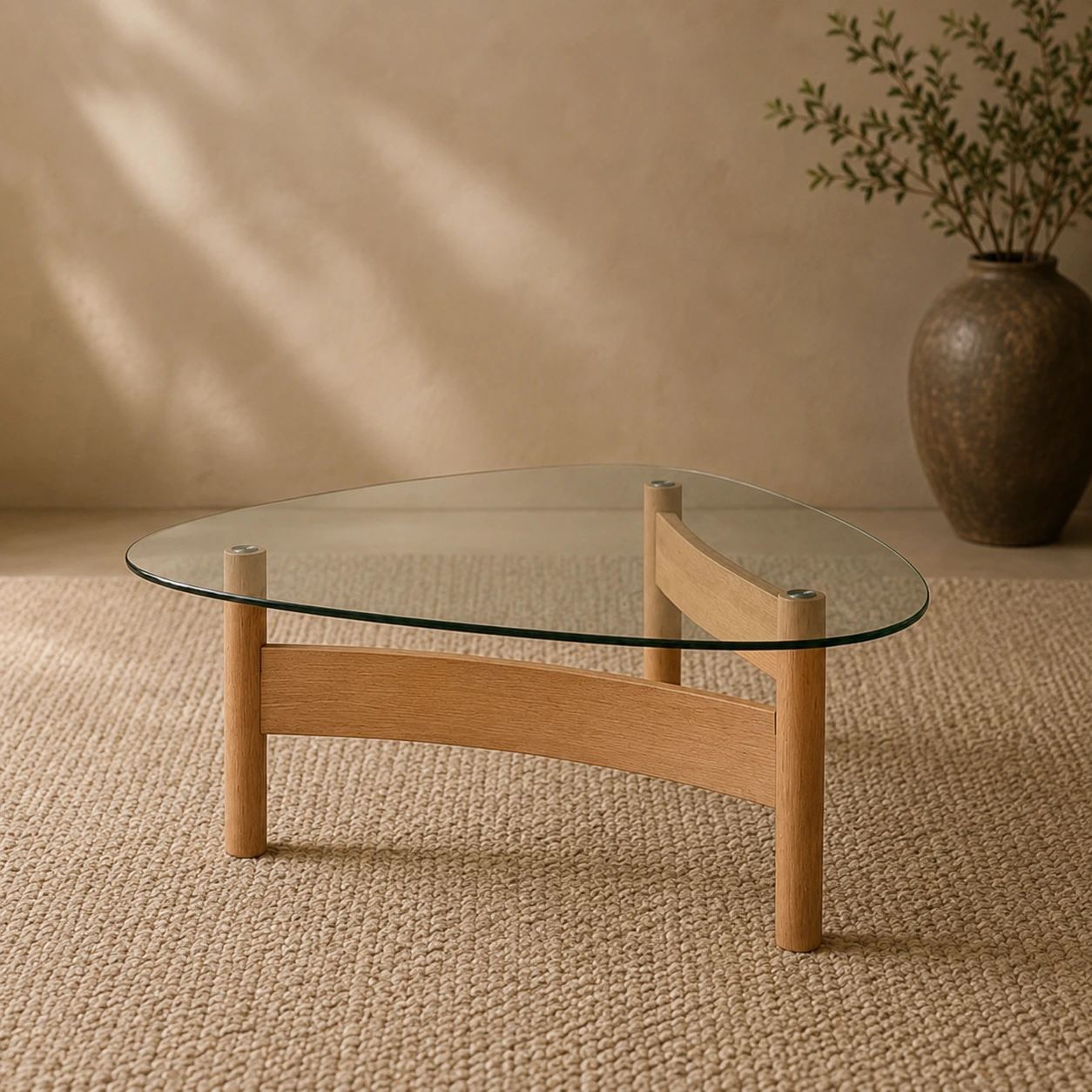 TL1012 - Pillar Base Coffee Table